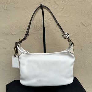 🍚Coach White Bleecker Mini Duffle Shoulder Bag  11429🍚